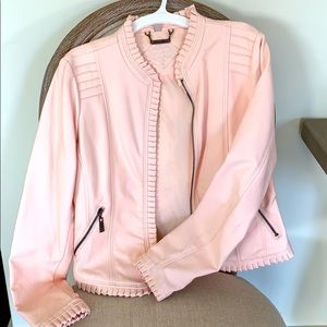 Pink Vegan jacket by jou jou